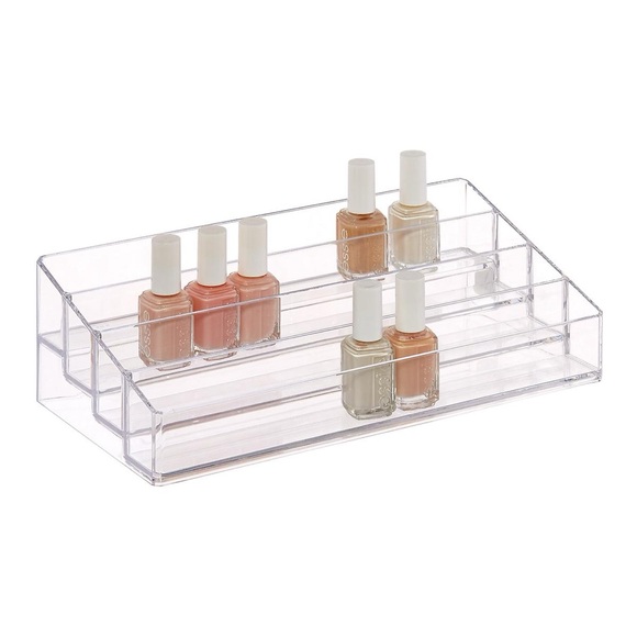 THE CONTAINER STORE Clear Acrylic Nail Polish Riser - Picture 2 of 7